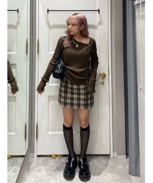 SLY（スライ）の「CHUNKY SOLE 2WAY LOAFER チャンキーソール ツーウェイ ローファー 秋服 冬服（ローファー・レディース・ブラック・SMALL/MEDIUM/LARGE）」の16枚目の写真