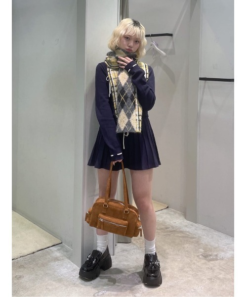SLY（スライ）の「CHUNKY SOLE 2WAY LOAFER チャンキーソール ツーウェイ ローファー 秋服 冬服（ローファー・レディース・ブラック・SMALL/MEDIUM/LARGE）」の17枚目の写真
