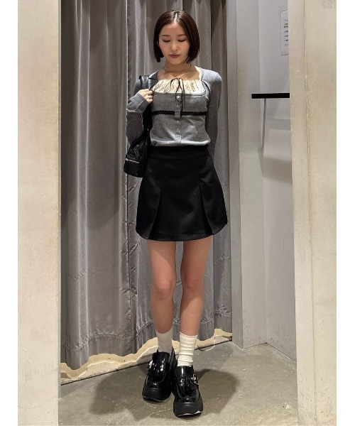 SLY（スライ）の「CHUNKY SOLE 2WAY LOAFER チャンキーソール ツーウェイ ローファー 秋服 冬服（ローファー・レディース・ブラック・SMALL/MEDIUM/LARGE）」の21枚目の写真