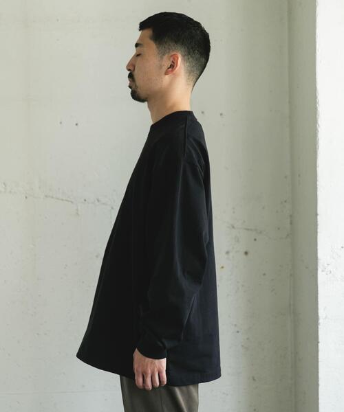 URBAN RESEARCH DOORS（アーバンリサーチドアーズ）の「10.5オンス ヘビーウェイトロングスリーブTシャツ（Tシャツ/カットソー・メンズ・グレー系その他/ブラック/パープル/ホワイト・MEDIUM/LARGE）」の15枚目の写真