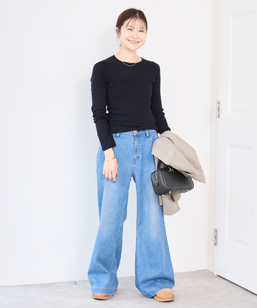 CHRISTIAN VILLA（クリスチャンヴィラ）の「CHRISTIAN VILLA/クリスチャン ヴィラ ボストンバッグ 6127（ボストンバッグ・レディース・ブラック/ベージュ・FREE）」の4枚目の写真