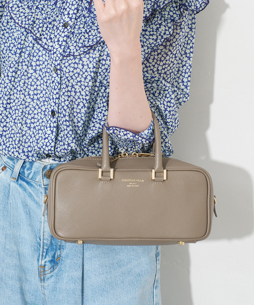 CHRISTIAN VILLA（クリスチャンヴィラ）の「CHRISTIAN VILLA/クリスチャン ヴィラ ボストンバッグ 6127（ボストンバッグ・レディース・ブラック/ベージュ・FREE）」の12枚目の写真