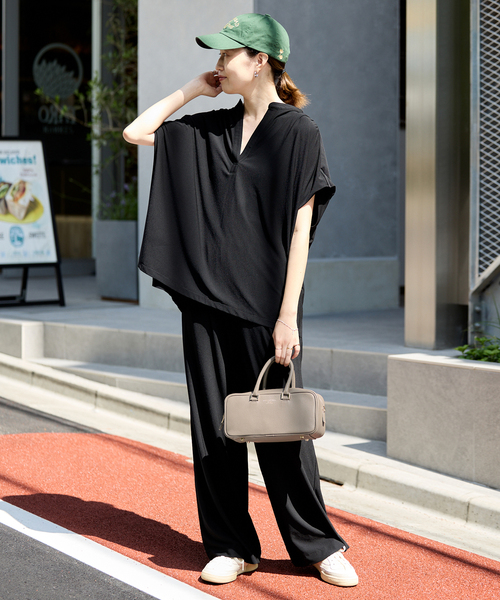 CHRISTIAN VILLA（クリスチャンヴィラ）の「CHRISTIAN VILLA/クリスチャン ヴィラ ボストンバッグ 6127（ボストンバッグ・レディース・ブラック/ベージュ・FREE）」の13枚目の写真