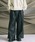 MAISON SPECIAL�i���]���X�y�V�����j�́u�sUNISEX�tArtificial Leather Pin-Tuck Wide Pants/�A�[�e�B�t�B�V�������U�[�s���^�b�N���C�h�p���c�yMAISON SPECIAL/���]���X�y�V�����z�i���̑��p���c�j�v�b�_�[�N�u���E��