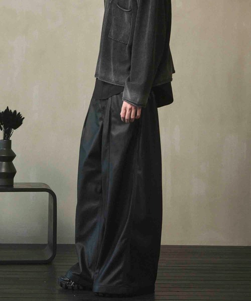 MAISON SPECIAL」 パンツ 0 ブラック メンズ MAISON SPECIAL（メゾン