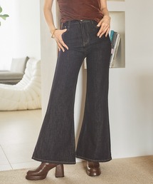 LAULEN（ローレン）の「flare leg denim pants /フレアレッグデニムパンツ（デニムパンツ・レディース）」