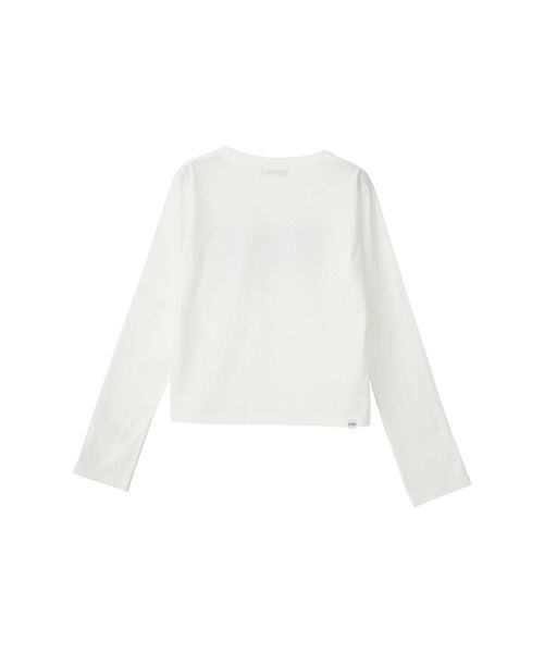 HYSTERIC GLAMOUR（ヒステリックグラマー）の「SOUND&VISION Tシャツ（Tシャツ/カットソー・レディース・ブラック/ホワイト/パープル・FREE）」の4枚目の写真