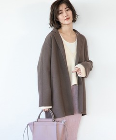 NOLLEY’S Sophi アンゴラ袖ファーロングコート セール】アンゴラ袖ファーロングコート（その他アウター