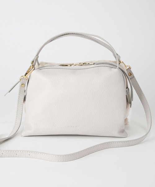 RIPANI(リパーニ)の「【RIPANI】ムートンレザーBAG(ハンドバッグ・レディース・ライトブラウン/ライトベージュ・フリー)」の14枚目の写真