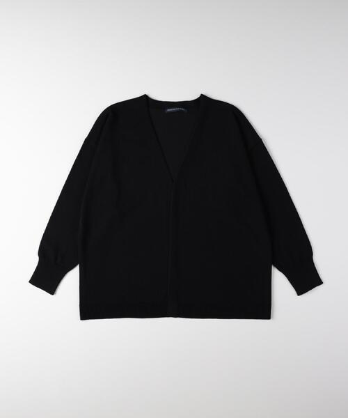 Right-on（ライトオン）の「HONEYSUCKLE ROSE(ハニーサックルローズ)【レディース】トッパーニットカーディガン（カーディガン/ボレロ・レディース・ネイビー/ブラック/ライトベージュ・S/M/L）」の19枚目の写真