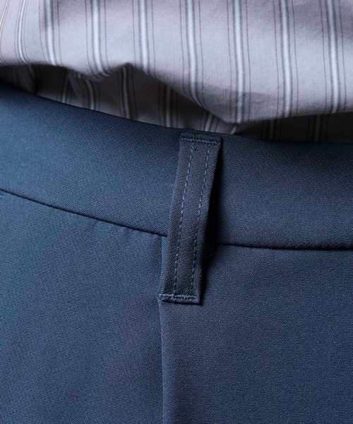 FUNALIVE（ファンアライブ）の「ストレッチカラーフレアーパンツ セミワイド（スラックス・メンズ・ブラウン/グリーン/アイボリー/ブルー/ブラック・M/L）」の9枚目の写真