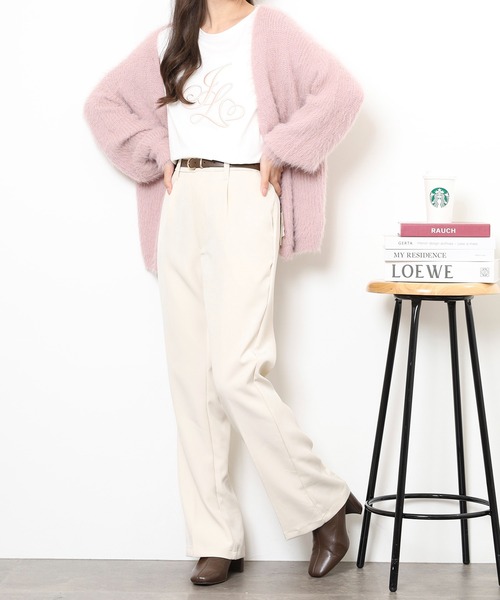 FUNALIVE（ファンアライブ）の「ストレッチカラーフレアーパンツ セミワイド（スラックス・メンズ・ブラウン/グリーン/アイボリー/ブルー/ブラック・M/L）」の18枚目の写真