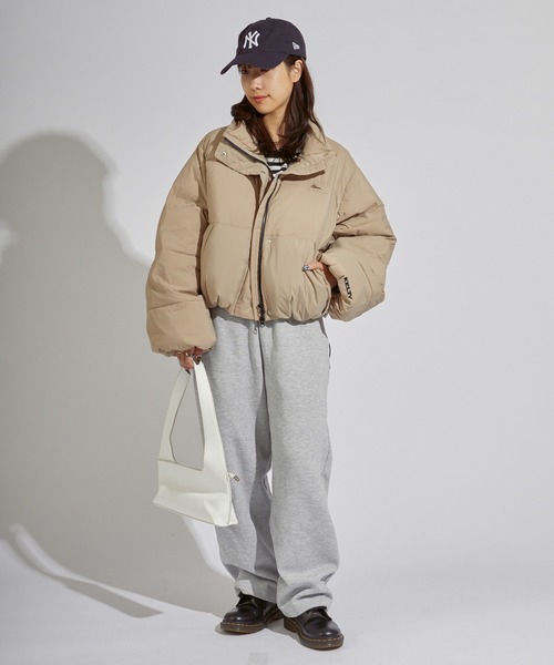 KELTY(ケルティ)の「KELTY/ケルティ Insulation Cropped Jacket インサレーションクロップドジャケット(ダウンジャケット/コート・レディース・ネイビー/ブルー/ベージュ/ブラック・FREE)」の12枚目の写真