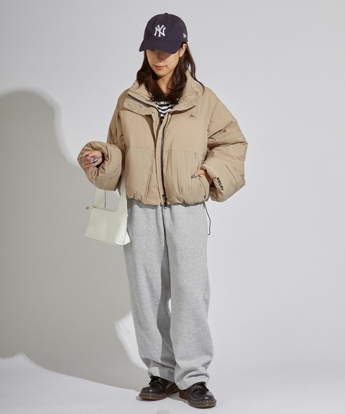 KELTY(ケルティ)の「KELTY/ケルティ Insulation Cropped Jacket インサレーションクロップドジャケット(ダウンジャケット/コート・レディース・ネイビー/ブルー/ベージュ/ブラック・FREE)」の13枚目の写真