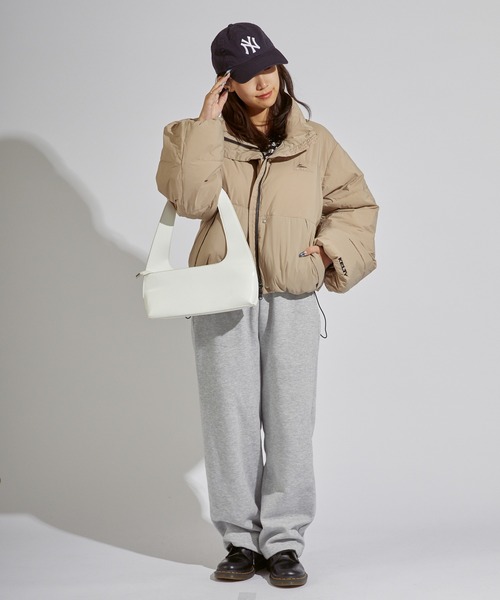 KELTY(ケルティ)の「KELTY/ケルティ Insulation Cropped Jacket インサレーションクロップドジャケット(ダウンジャケット/コート・レディース・ネイビー/ブルー/ベージュ/ブラック・FREE)」の14枚目の写真