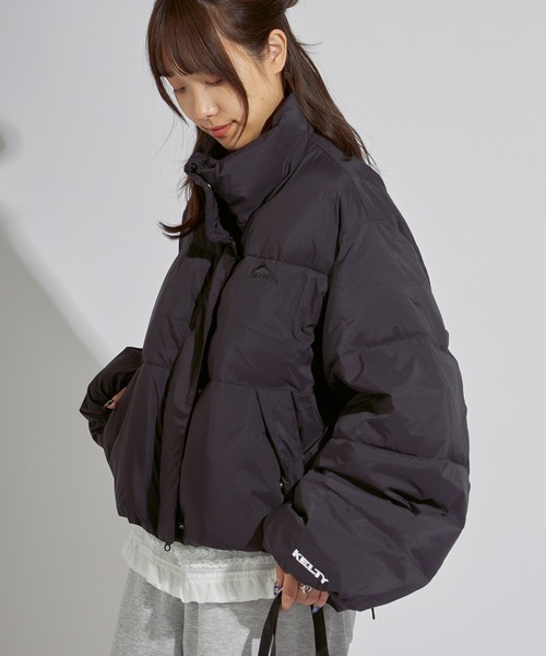 KELTY(ケルティ)の「KELTY/ケルティ Insulation Cropped Jacket インサレーションクロップドジャケット(ダウンジャケット/コート・レディース・ネイビー/ブルー/ベージュ/ブラック・FREE)」の20枚目の写真