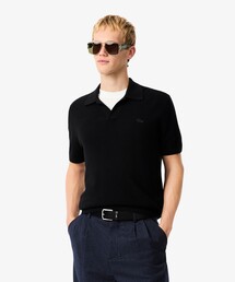 LACOSTE（ラコステ）の「オープンカラーワッフルニット（ニット/セーター）」