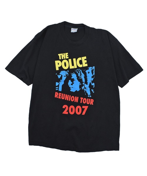 VINTAGE(ヴィンテージ)の「【USED】Y2K All Sports “THE POLIS/REUNION TOUR 2007” バンド Tシャツ(Tシャツ/カットソー・メンズ・ブラック・X-LARGE)」の1枚目の写真
