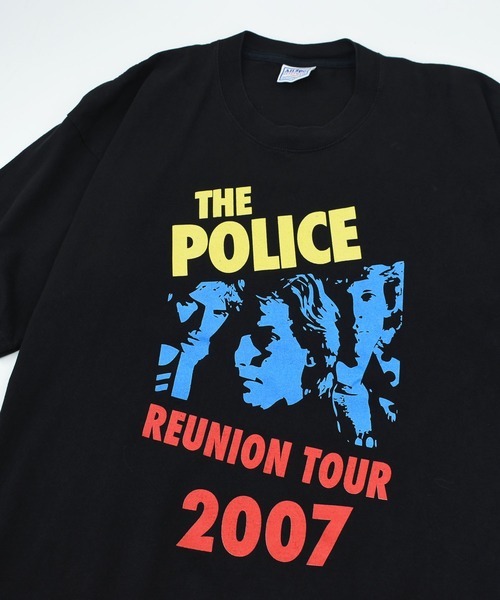 VINTAGE(ヴィンテージ)の「【USED】Y2K All Sports “THE POLIS/REUNION TOUR 2007” バンド Tシャツ(Tシャツ/カットソー・メンズ・ブラック・X-LARGE)」の4枚目の写真