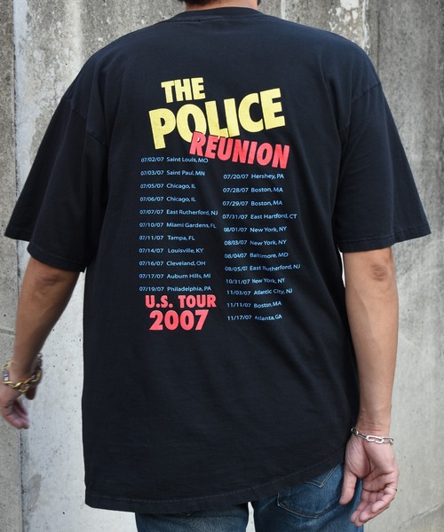 VINTAGE(ヴィンテージ)の「【USED】Y2K All Sports “THE POLIS/REUNION TOUR 2007” バンド Tシャツ(Tシャツ/カットソー・メンズ・ブラック・X-LARGE)」の8枚目の写真