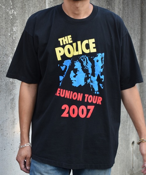 VINTAGE(ヴィンテージ)の「【USED】Y2K All Sports “THE POLIS/REUNION TOUR 2007” バンド Tシャツ(Tシャツ/カットソー・メンズ・ブラック・X-LARGE)」の7枚目の写真