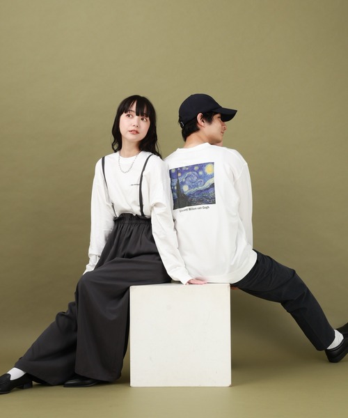 GLOBAL WORK(グローバルワーク)の「ATELIER GLOBAL WORK/ミニ裏毛プルオーバー/591534(Tシャツ/カットソー・メンズ・ホワイト/グレー系その他6/グレー/ブラック・SMALL/MEDIUM/LARGE)」の6枚目の写真