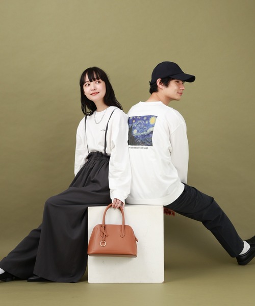 GLOBAL WORK(グローバルワーク)の「ATELIER GLOBAL WORK/ミニ裏毛プルオーバー/591534(Tシャツ/カットソー・メンズ・ホワイト/グレー系その他6/グレー/ブラック・SMALL/MEDIUM/LARGE)」の8枚目の写真