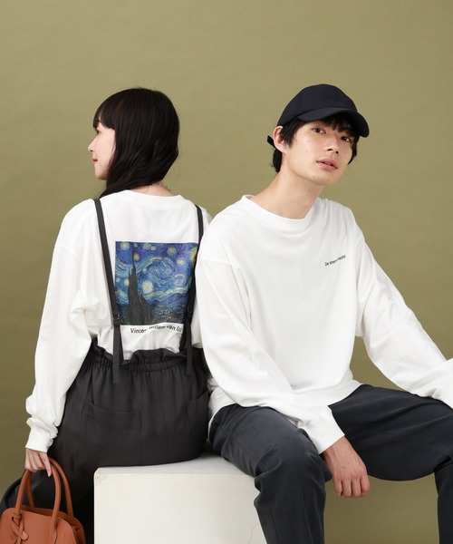 GLOBAL WORK(グローバルワーク)の「ATELIER GLOBAL WORK/ミニ裏毛プルオーバー/591534(Tシャツ/カットソー・メンズ・ホワイト/グレー系その他6/グレー/ブラック・SMALL/MEDIUM/LARGE)」の17枚目の写真
