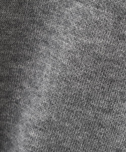 human woman（ヒューマンウーマン）の「◆接結ニットコート（ノーカラーコート・レディース・ブラウン系その他/ネイビー/グレー・MEDIUM）」の17枚目の写真