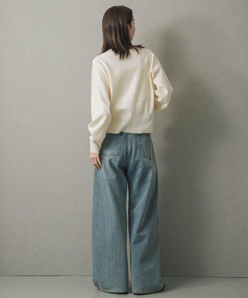 セール】『WEB/一部店舗限定』プレートツキカーディガン（カーディガン