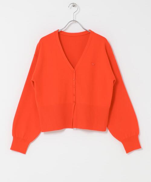 SENSE OF PLACE by URBAN RESEARCH（センスオブプレイスバイアーバンリサーチ）の「『WEB/一部店舗限定』プレートツキカーディガン（カーディガン/ボレロ・レディース・チャコールグレー/アイボリー/ネイビー/レッド・ONE）」の18枚目の写真