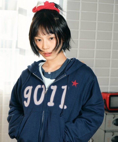 NO☆9011 zip hoodie（パーカー）｜common gull products