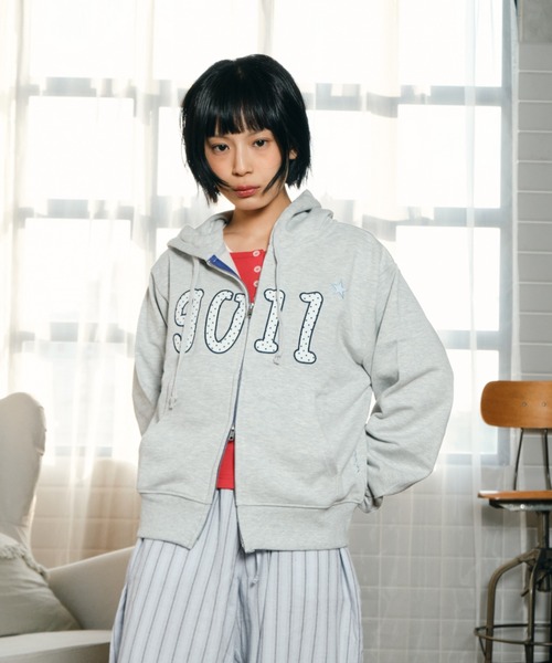 NO☆9011 zip hoodie（パーカー）｜common gull products