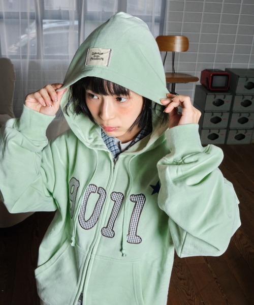 に*こ様 common gull products 9011 zip hoodi NO☆9011 zip hoodie（パーカー）｜common gull products