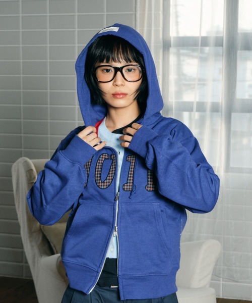 Common gull products NO☆9011 zip hoodie common gull products.（コモンガルプロダクツ）の「NO☆9011