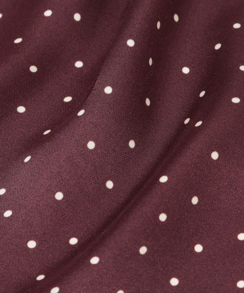 A part by（アパートバイ）の「アソートナロースカーフ（バンダナ/スカーフ・レディース・ボルドー/ネイビー・FREE）」の8枚目の写真