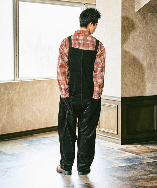 コーデュロイオーバーオール（サロペット/オーバーオール）｜niko and