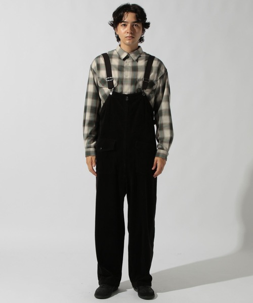 コーデュロイオーバーオール（サロペット/オーバーオール）｜niko and