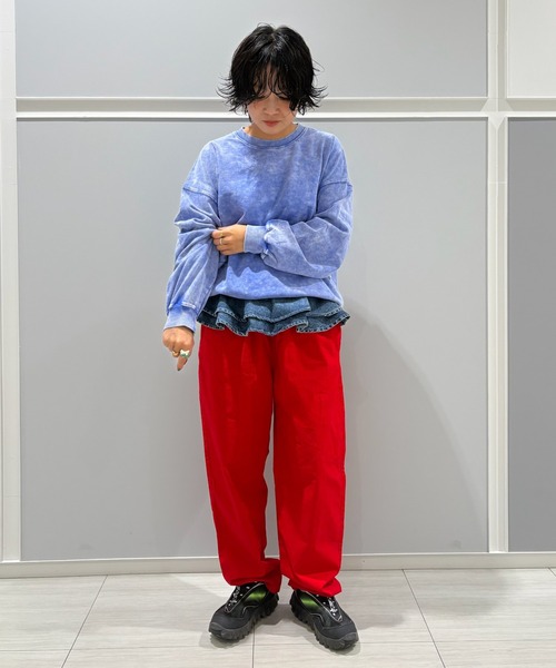 vintage マーブルスウェット Zara x Marcello Velho Sweatshirt Womens S Gray Crew Pullover 2