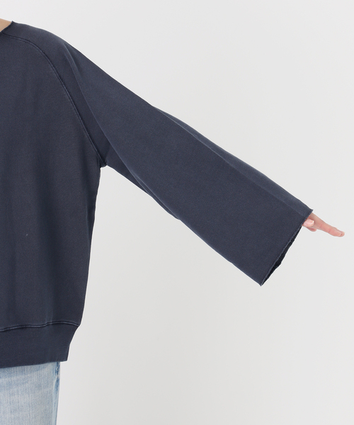 Spick & Span(スピックアンドスパン)の「《追加》SCREEN STARS/スクリーンスターズ 別注 カットオフプルオーバー(スウェット・レディース・グレー/ネイビー・FREE)」の17枚目の写真