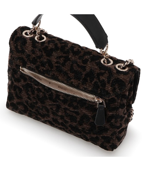 Guess（ゲス）の「GIULLY Ii 2 Compartment Convertible Flap ショルダーバッグ  （ショルダーバッグ・レディース・マルチ/レオパード・ONE SIZE）」の14枚目の写真