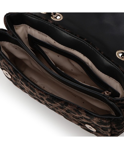 Guess（ゲス）の「GIULLY Ii 2 Compartment Convertible Flap ショルダーバッグ  （ショルダーバッグ・レディース・マルチ/レオパード・ONE SIZE）」の15枚目の写真