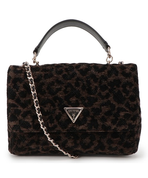 Guess（ゲス）の「GIULLY Ii 2 Compartment Convertible Flap ショルダーバッグ  （ショルダーバッグ・レディース・マルチ/レオパード・ONE SIZE）」の4枚目の写真