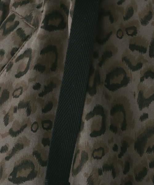 RAGEBLUE（レイジブルー）の「中綿フードミドルコート（ダウンジャケット/コート・レディース・レオパード/ブラウン・FREE）」の12枚目の写真