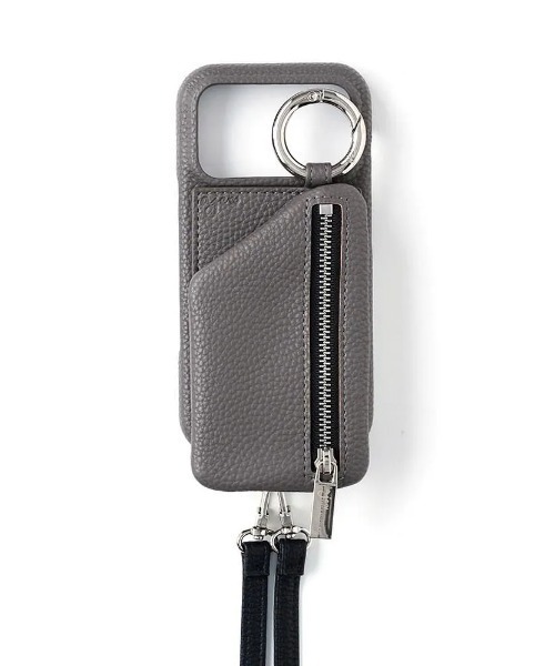 ajew(エジュー)の「ajew/エジュー/【ひも付き】 iPhone17_17Pro(スマホケース/カバー・レディース・ベージュ/ピンクベージュ/グレー/ブルー/ブラウン/イエロー/ブラック・3/4)」の9枚目の写真