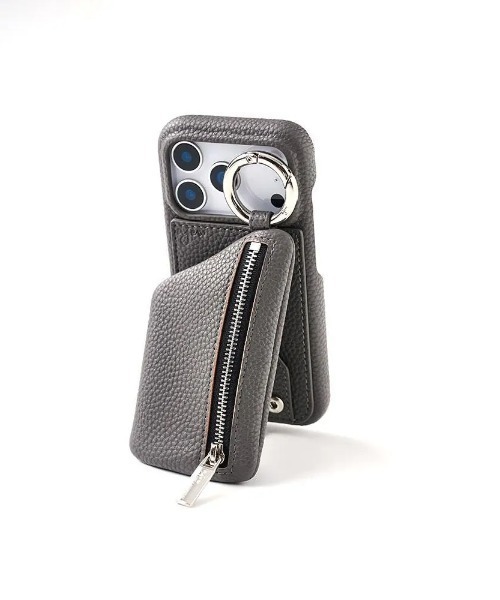 ajew(エジュー)の「ajew/エジュー/【ひも付き】 iPhone17_17Pro(スマホケース/カバー・レディース・ベージュ/ピンクベージュ/グレー/ブルー/ブラウン/イエロー/ブラック・3/4)」の8枚目の写真