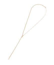 DRESSTERIOR（ドレステリア）の「淡水パール×チェーン4WAYラリエット（ネックレス）」