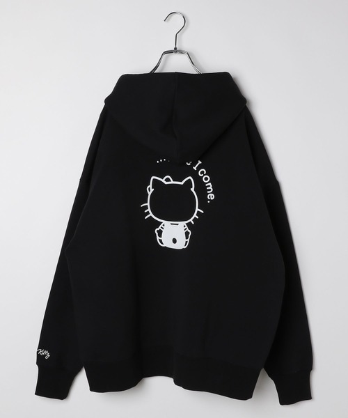 レディース　トップス　トレーナー　global work  キティ　パーカー　F GLOBAL WORK - レディース トップス トレーナー global work キティ