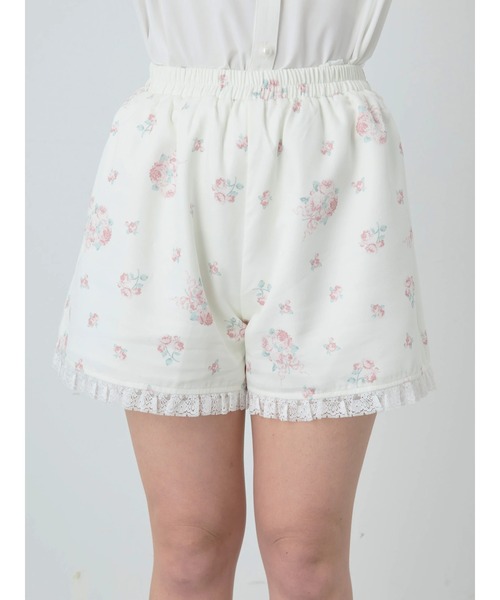 Ank Rouge（アンクルージュ）の「ドリーミーフラワープリントSet up（ワンピース・レディース・アイボリー/ブラック/ピンク・M）」の16枚目の写真