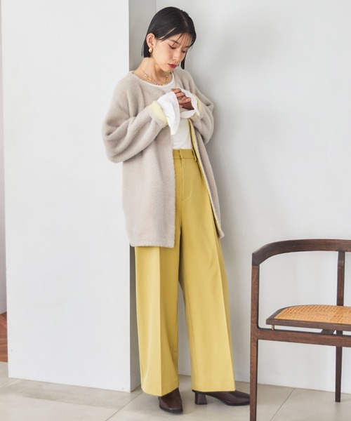 Doux archives（ドゥアルシーヴ）の「ラッフルスリーブプルオーバー（Tシャツ/カットソー・レディース・ホワイト/アイボリー/ブラック・FREE）」の13枚目の写真